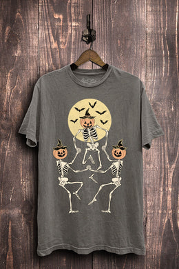 Plus Size Pumpkin Head Tshirt