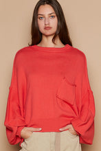 Load image into Gallery viewer, POL Balloon Sleeve Sweater