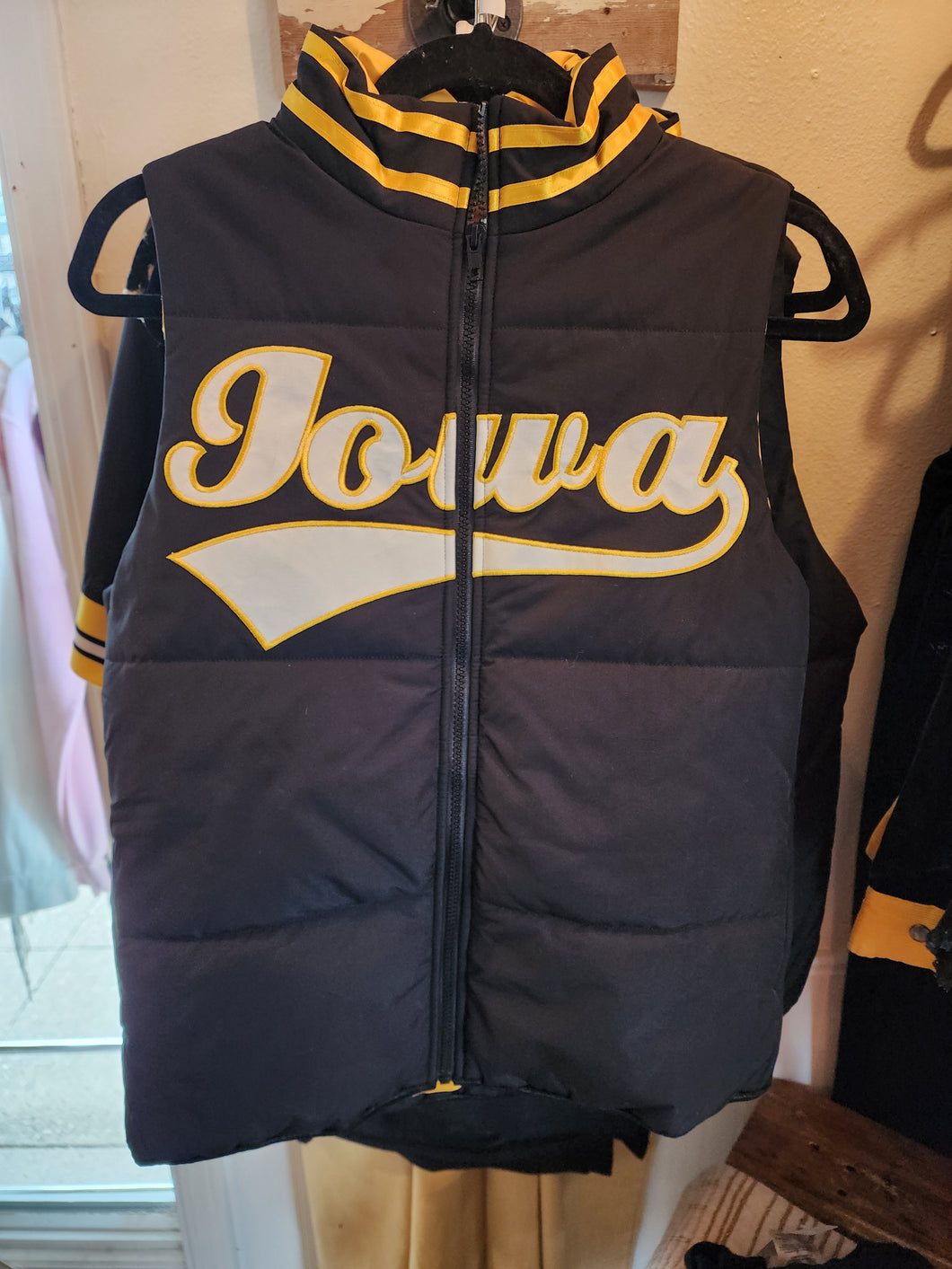 Embroidered Iowa Vest