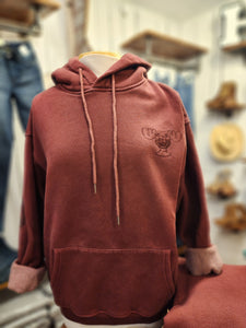 Burgundy Griswold Hoodie