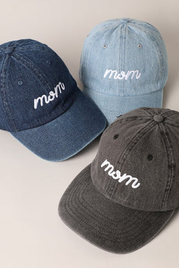 FC Denim Mom Cap