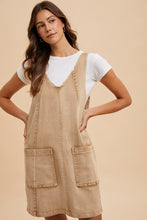 Load image into Gallery viewer, AW Latte Overall Denim Dress