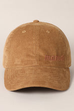 Load image into Gallery viewer, FC Corduroy Mama Cap