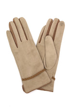 Load image into Gallery viewer, FME Braided Band Suede Gloves