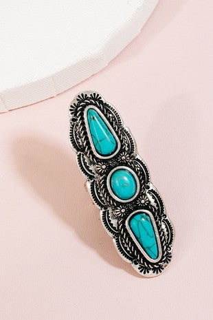 FME Triple Turquoise Ring