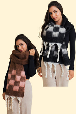 LE Checker Scarf