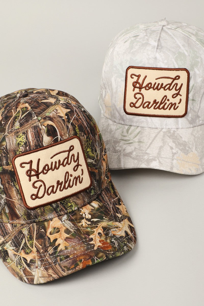 FC Howdy Darlin Camo Cap