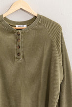 Load image into Gallery viewer, BP Waffle Henley