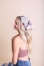 Load image into Gallery viewer, LE Orchid Print Bandana