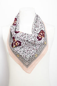 LE Orchid Print Bandana