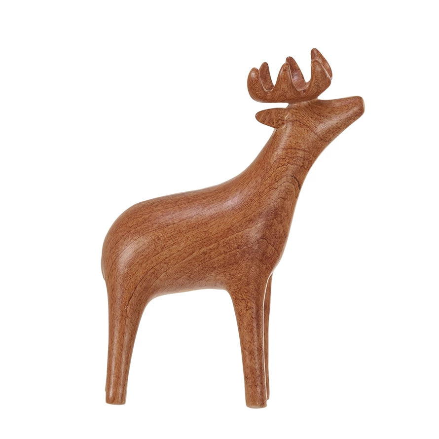 Wood Standing Deer