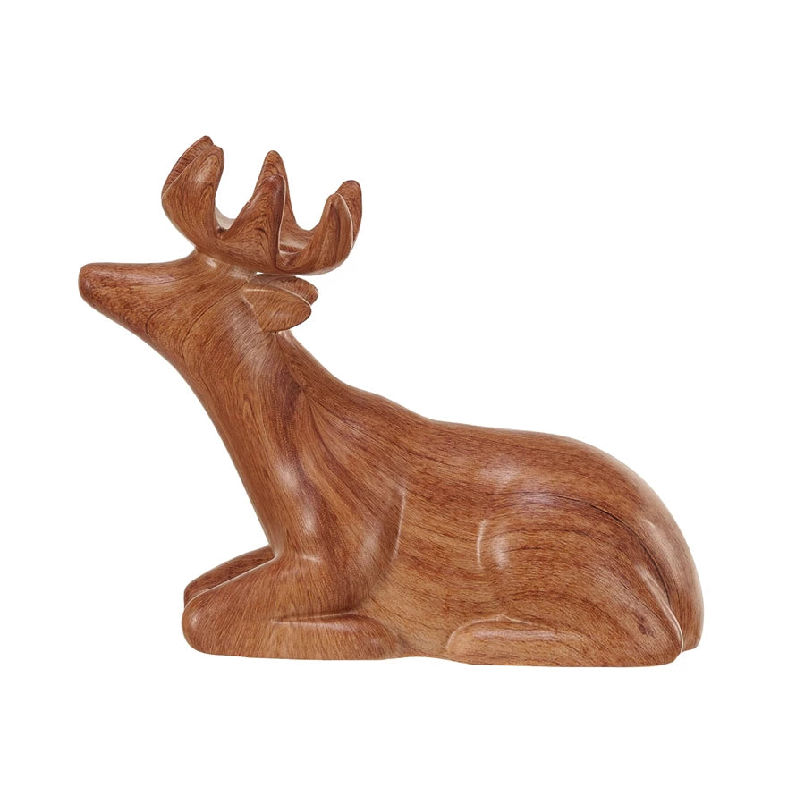 Wood Laying Deer